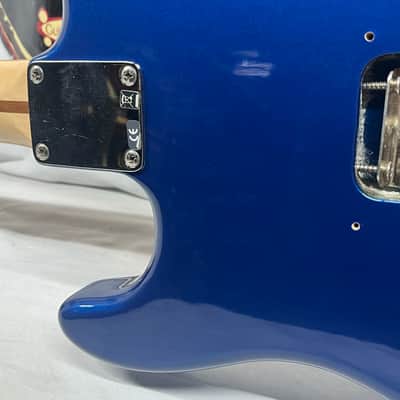 Fender Standard Stratocaster Strat Electric Guitar MIM - Made in Mexico - Electron Blue image 14
