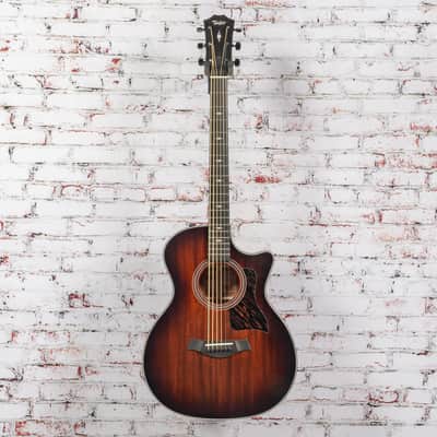 Taylor - (2025) 324ce LTD Baritone-6 - 6-String  Baritone Acoustic-Electric Guitar - Shaded Edgeburst - w/ Deluxe Hardshell Case - x5077 image 2
