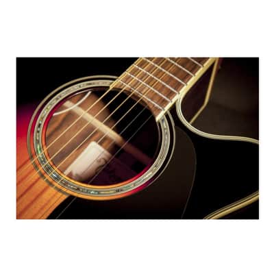 TAKAMINE GN51CE Brown Sunburst Acoustic Guitar image 3