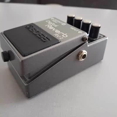 Boss RV-2 Digital Reverb (Dark Gray Label) 1987 - 1989 - Gray image 2