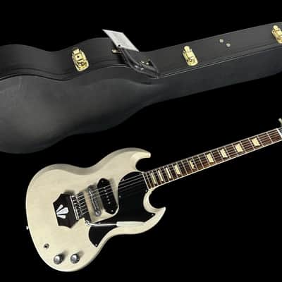2020 Gibson SG Junior 1962 Custom Shop Brian Ray Signature ~ White Fox image 11