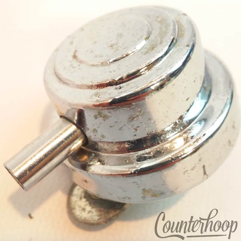 *Camco 60s Oaklawn Bass/Tom/Snare Drum Turret Lug Chrome Vintage DW USA Chanute* image 1