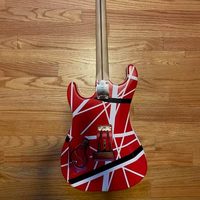 Chris Locke 5150 Tribute Guitar Van Halen Replica Frankenstrat image 4