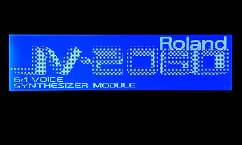 New blue display for Roland Jv 2080 (for destinations outside of those specified, please write to me) image 1