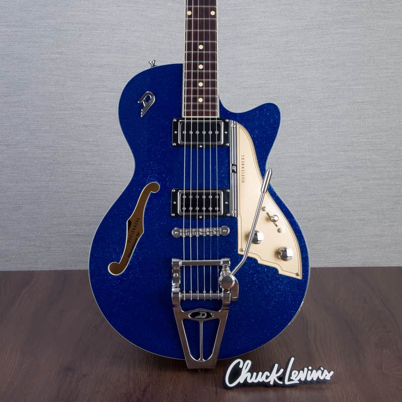 Duesenberg Starplayer TV Electric Guitar - Blue Sparkle - #232211 image 1
