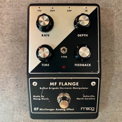 Moog Minifooger MF Flange 2010s - Black image 1