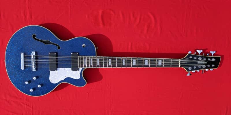 Waterstone TP-12 String Bass Morgan Blue image 1