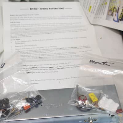 Epiphone Valve Jr head plus BitMo reverb mod kit 2009 image 7