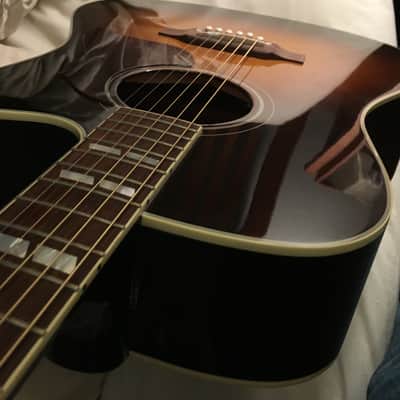 Gibson 2016 Hummingbird Pro Acoustic-Electric Guitar  Vintage Sunburst - Excellent Condition! image 3