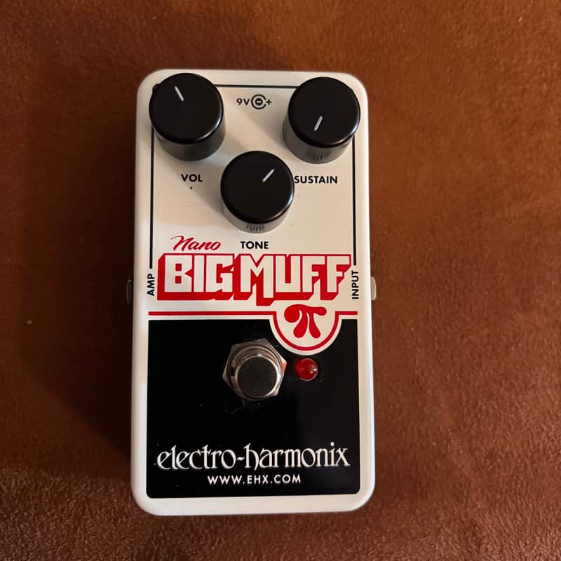 Electro-Harmonix Nano Big Muff Pi Distortion / Sustainer 2013 - Present White / Black / Red image 1