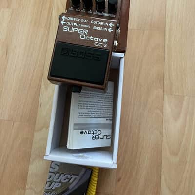 Boss OC-3 Super Octave (Dark Gray Label) 2003 - Present - Brown image 2