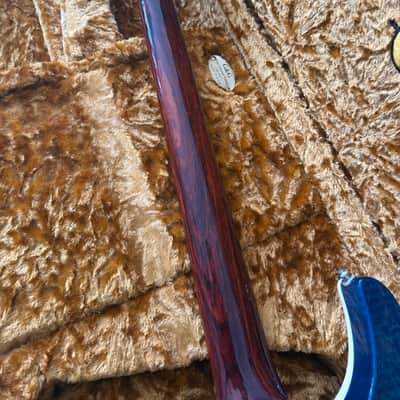 Suhr Modern Carve Top 2014 Reload Collection Flamed Blue Aqua Cocobolo Neck **Stunning!** image 8