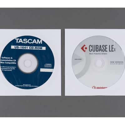 TASCAM US-1641 Owner's Manual with Software & Manual CD-ROM [USED] image 4