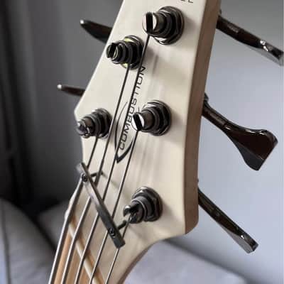 Dingwall NG3 Adam "Nolly" Getgood Signature 5-String 2014 - 2020 - Ducati Pearl White image 4