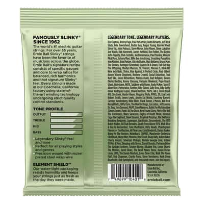 Magnum Slinky Ni-Wnd Elect-Guitar Strings 12-56 Gauge- world standard specs special-tempered+tinned steel & ni-plated wrap on steel hex core image 2