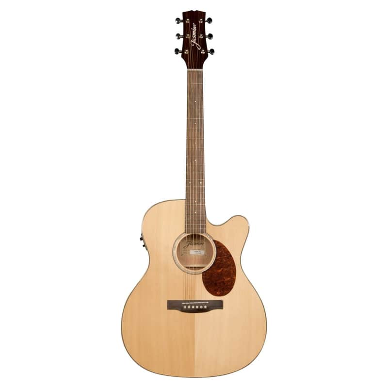 Jasmine JO-37CE Orchestra Style Acoustic Electric Guitar (Natural) *USA Small Business*