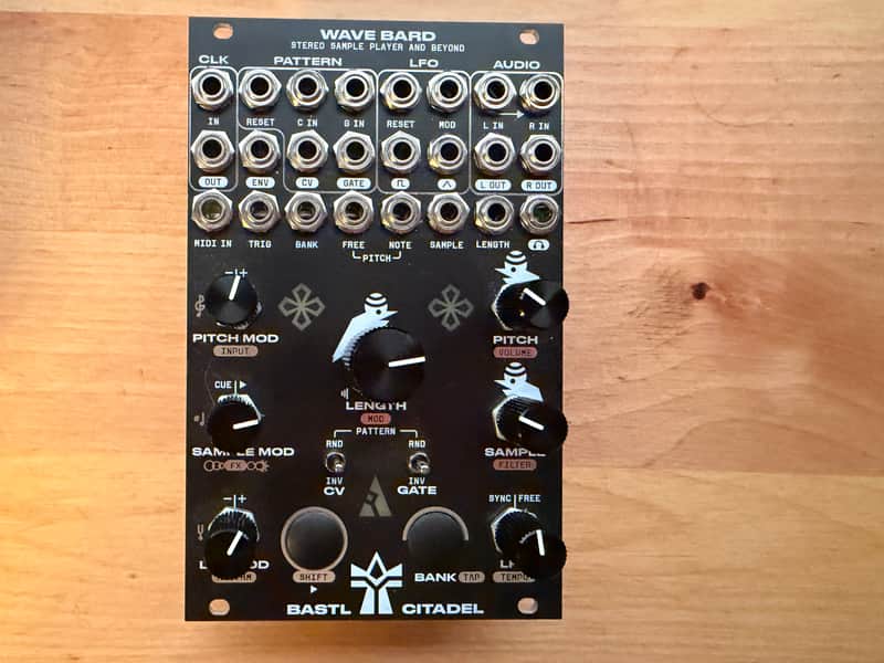Bastl Instruments Citadel WAVE BARD Eurorack Experimental Sampler Module image 1