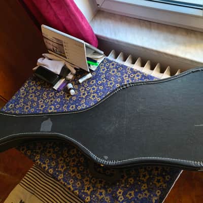 1978 Fender Musicmaster Bass with Original Fibre Hard Shell Case image 14