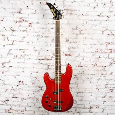 Kramer - Forum IV LH Left-handed Electric Bass, Red - x8461 - USED image 3