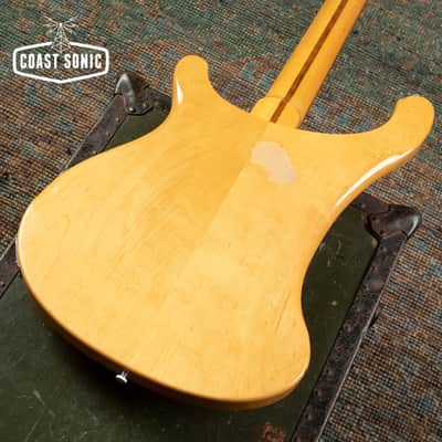 1976 Rickenbacker 4001S Standard Model Bass, with case image 10