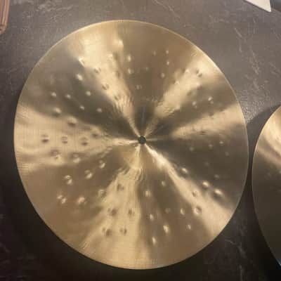 WILD BULL Limited Edition Super Cobra Hand Forged & Hammered 14" hi hat Set image 9