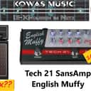 Tech 21 SansAmp Character Plus Series English Muffy 2022 - Present - Red / Silver