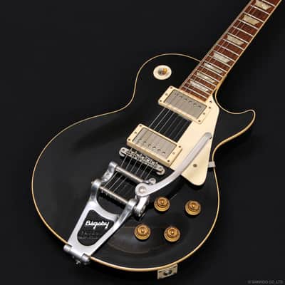 Gibson Custom Shop 1957 Les Paul Standard Reissue Ebony VOS w/Bigsby image 3