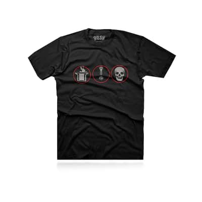 Neil Peart R40 Stage Tee Shirt Tri-Logo XXXL | Reverb