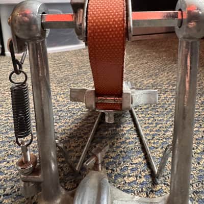Vintage 1986 Tama Single Bass Drum Pedal, Made in Japan, Strap Drive, Original image 5