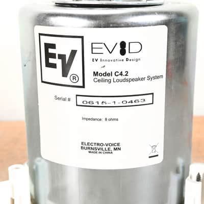 Electro-Voice (EV) EVID C4.2 4" 2-Way Coaxial Ceiling Loudspeaker CG01F33 image 6