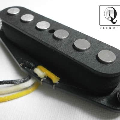 Stratocaster Coil Tap Pickup HOT.250" Quarter Pound Alnico 5 Custom Hand Wound by Q pickups image 1