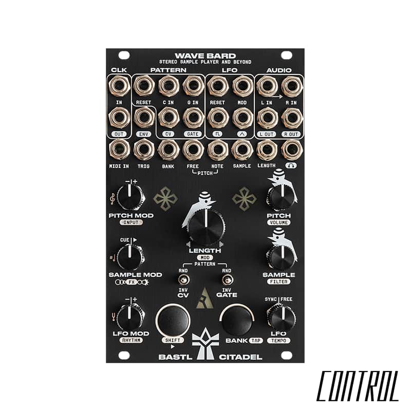 Bastl Instruments Citadel Wave Bard - Experimental Stereo | Reverb