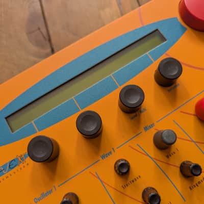 Waldorf Microwave XT Rackmount Wavetable Synthesizer 1998 - Orange image 5