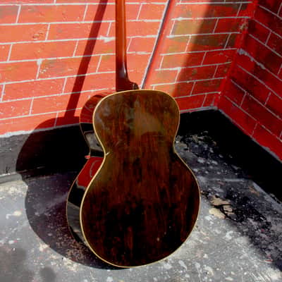 Gibson Charlie Christian Tenor Guitar 1937 Sunburst finish image 4