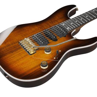 Ibanez AZ47P2K-DEB Premium AZ Electric Guitar 6-String - Dragon Eye Burst + Gig Bag image 9