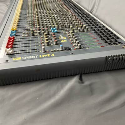 Soundcraft Spirit Live 4 24 Channel Mixing Console with Case 1990s image 8