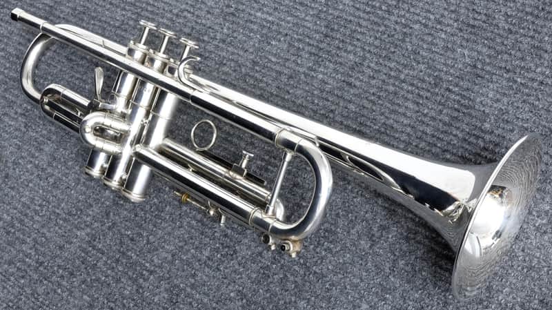 Vintage Getzen Eterna Severinsen Model Bb Trumpet 1970 Silver | Reverb