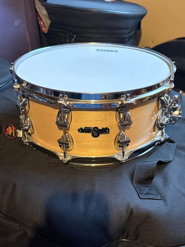 Ayotte DrumSmith “Ray Era” Maple 6x14 Mid 90s - Natural Maple image 1