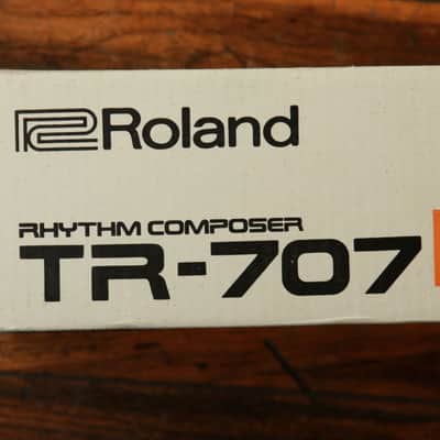 1987 Roland TR-707 Rhythm Composer w/ Original Packaging image 4