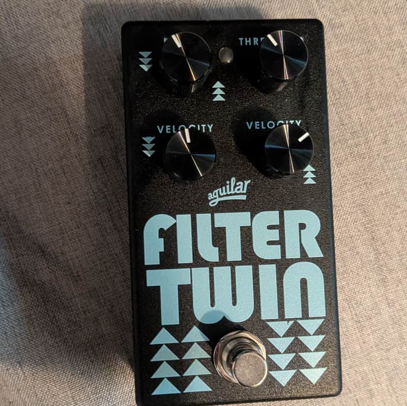 Aguilar Filter Twin Dual Analog Filter V2 2023 - Present - Black image 1