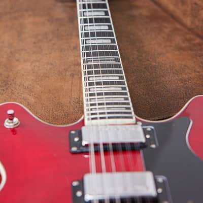 Hagstrom Viking Deluxe 12-String | Wild Cherry image 14