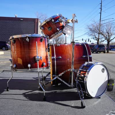 Mapex Armory Studioease 5pc Birch/Maple Shell Pack - Redwood Burst image 3