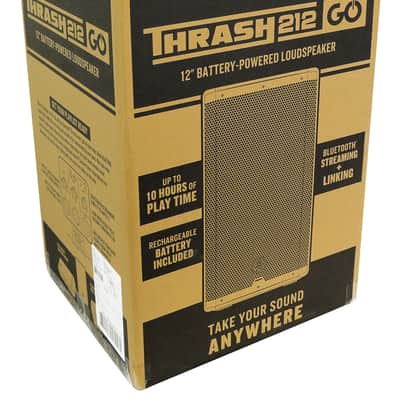 DJ Package w/2) Mackie Thrash212 GO 12" PA Speakers+Mic+Headphones+Stands+Cables image 12