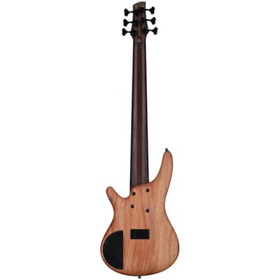 Ibanez SR1356B Premium Electric Bass, 6-String, Dual Mocha Burst Flame, Open Box (Very Good) image 6