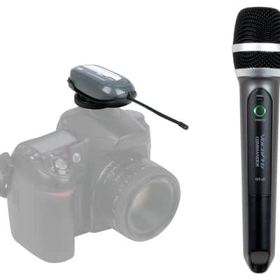 VocoPro Commander-FILM-HANDHELD Wireless UHF Handheld Mic System for Digital Video Cameras image 1