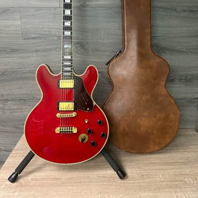 1981 Gibson B.B. King Lucille Signature Electric Guitar Cherry Red w/ Case #2640 image 1