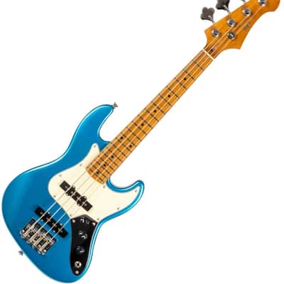 Flight Mini Bass JB LPB Rock Series Roasted Poplar Body Roasted Maple Neck 4-String Electric Bass Guitar w/Padded Gig Bag image 4