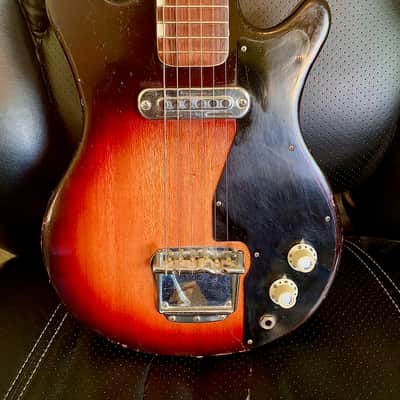 Teisco E- 100 mid 60s - Tobacco Burst (D) image 2