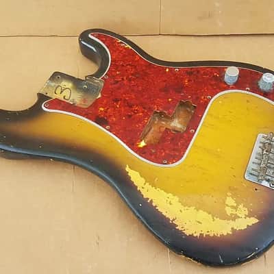 1966 FENDER PRECISION BASS BODY USA image 4