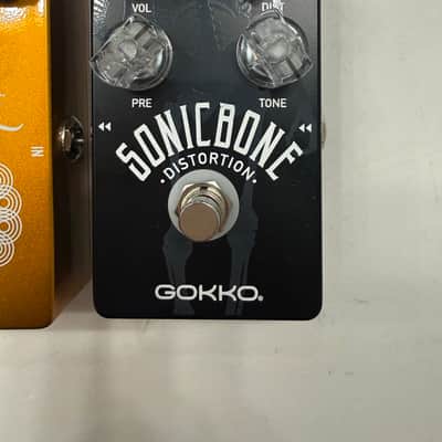 Gokko Divine Shimmering Reverb + Sonicbone Distortion Guitar Effect Pedal Lot image 3